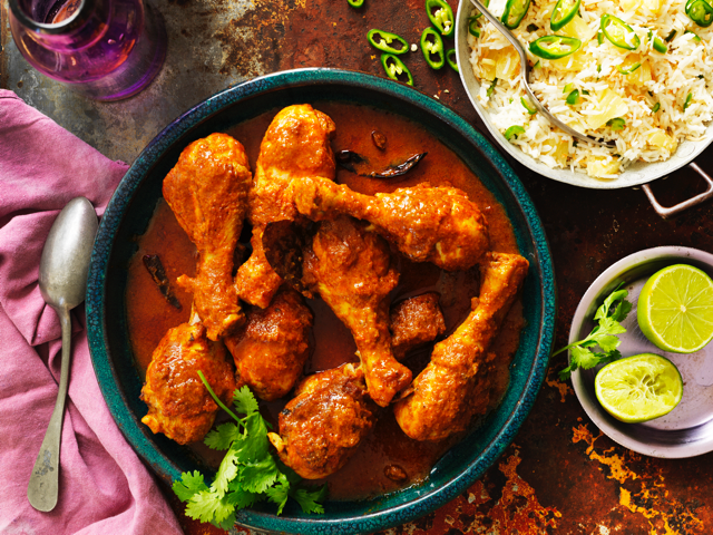 Tikka Masala Chicken Drumsticks With Pineapple & Coconut Rice – AUS PANTRY