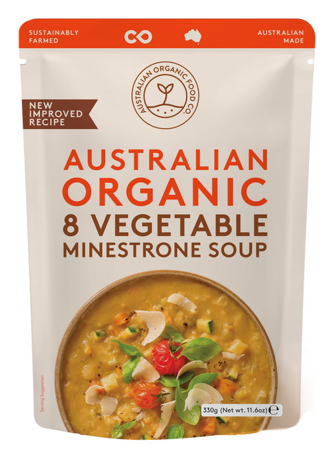 Australian Organic Food Co 8 Vegetable Minestrone Soup