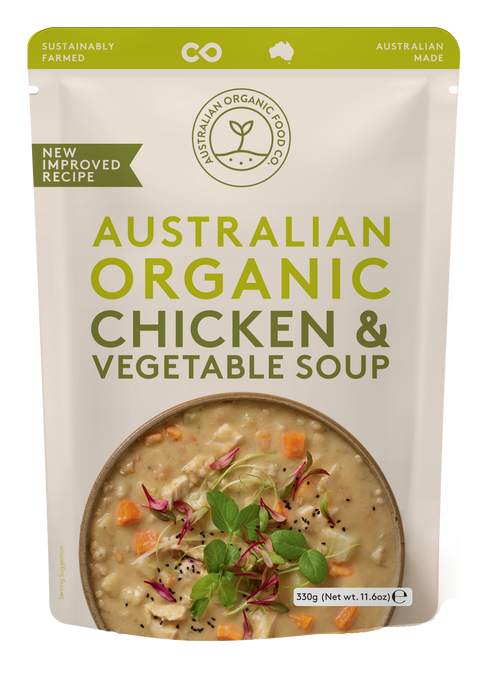 Australian Organic Food Co Chicken & Vegetable Soup