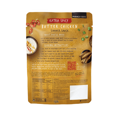 Passage to India - Extra Spicy Butter Chicken Simmer Sauce