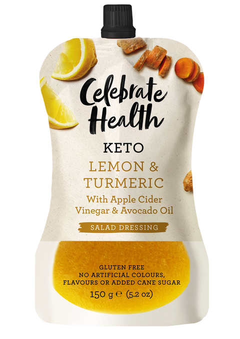 Celebrate Health Lemon & Turmeric Salad Dressing - Keto