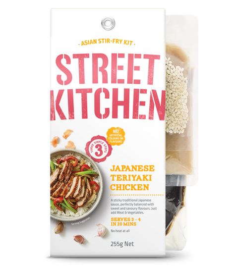 STREET KITCHEN Asia - Japanese Teriyaki Chicken Scratch Kit