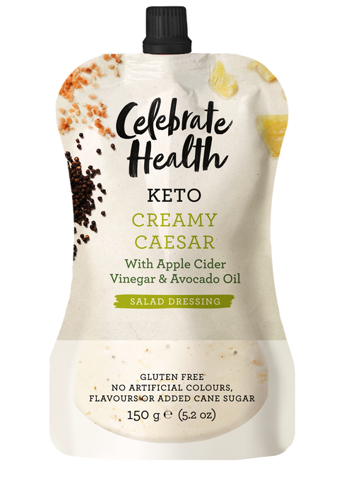 Celebrate Health Creamy Caesar Salad Dressing - Keto