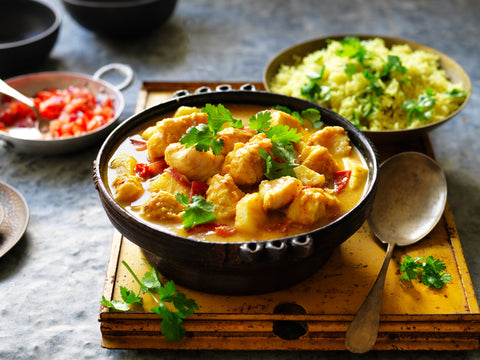 Quick Balinese Fish Curry