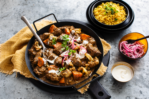 Slow Cook Beef and Vegetable Korma