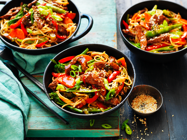 Teriyaki Beef Noodles