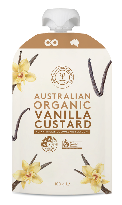 Australian Organic Food Co Vanilla Custard
