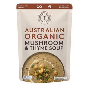 Australian Organic Food Co Mushroom & Thyme Soup
