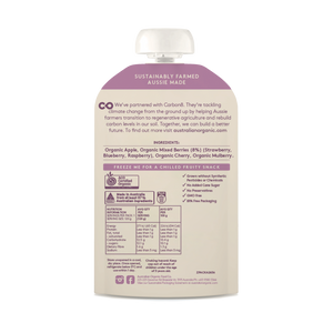 Australian Organic Food Co. Fruit Puree - Mixed Berry