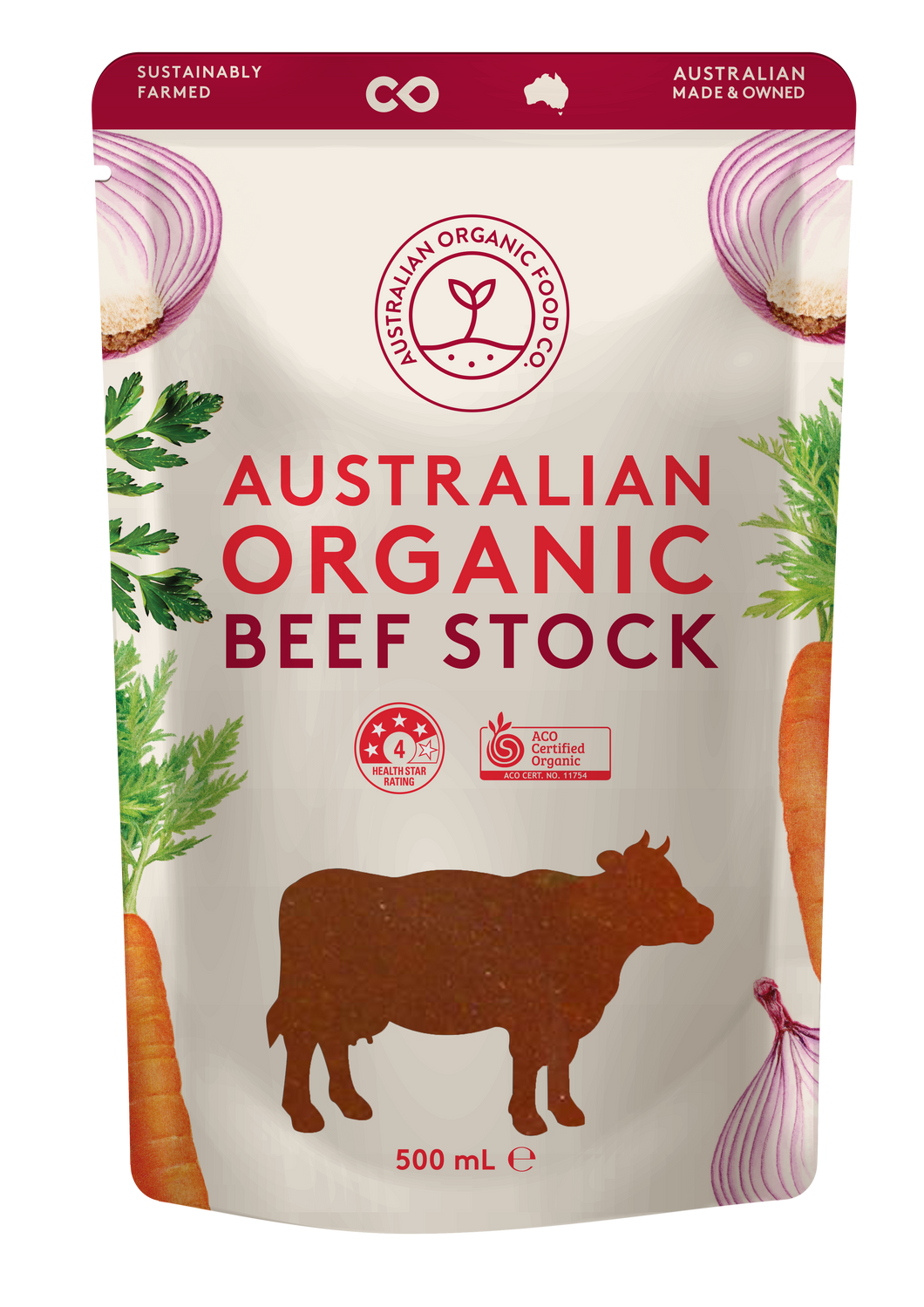 Australian Organic Food Co Organic Beef Stock