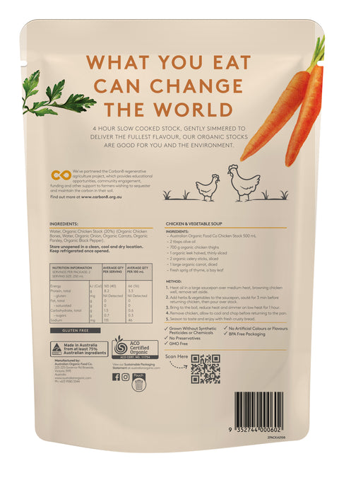 Australian Organic Food Co Organic Chicken Stock