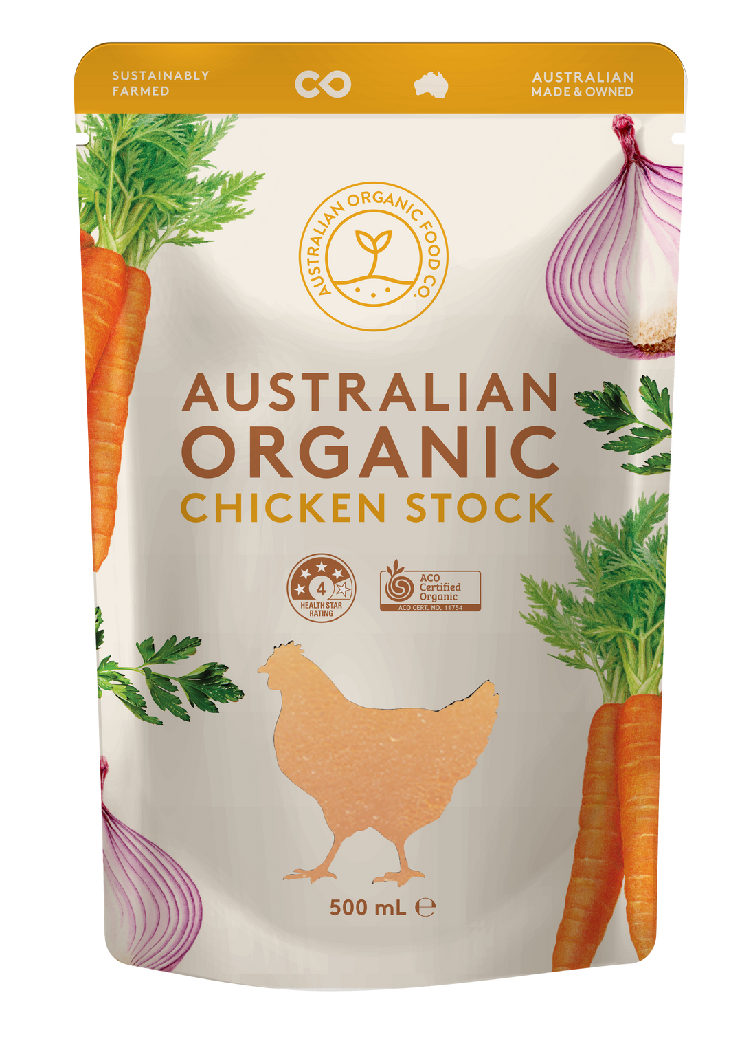 Australian Organic Food Co Organic Chicken Stock – AUS PANTRY