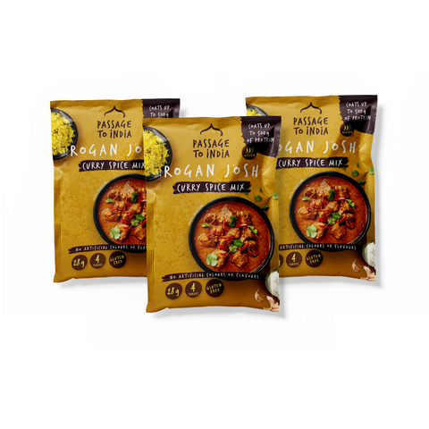 Passage to India - Rogan Josh Curry Spice Mix - 3 PACK