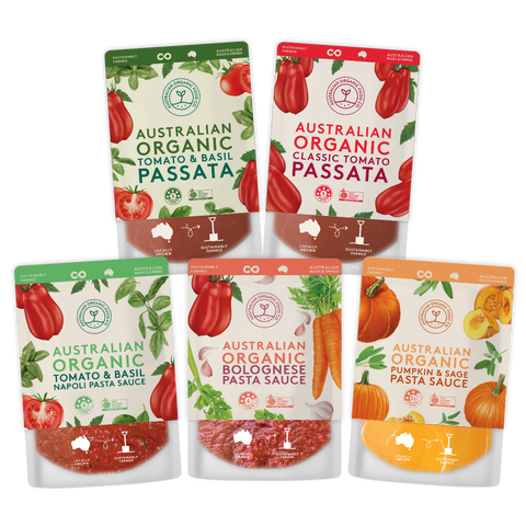 Australian Organic Food Co Pasta & Passata Bundle