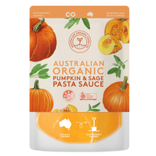 Load image into Gallery viewer, Australian Organic Food Co Pumpkin &amp; Sage Pasta Sauce
