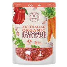 Load image into Gallery viewer, Australian Organic Food Co Tomato Bolognese Pasta Sauce
