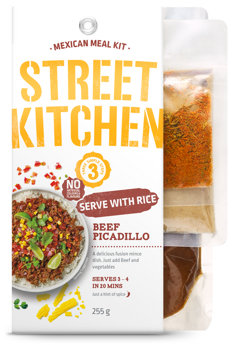 STREET KITCHEN Mexico - Beef Picadillo