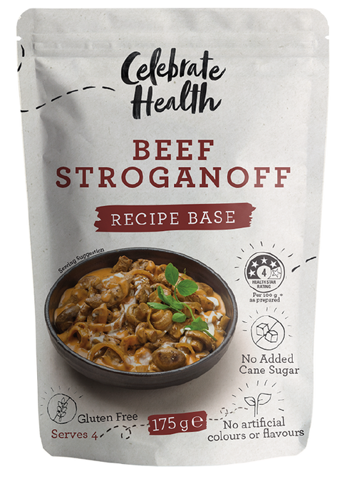 Celebrate Health - Beef Stroganoff Recipe Base