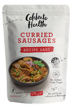 Load image into Gallery viewer, Celebrate Health - Curried Sausages Recipe Base
