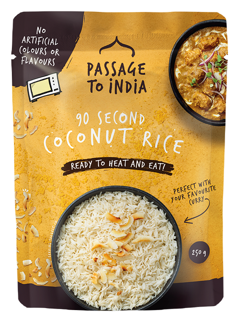 Passage to India - 90 Second Coconut Rice