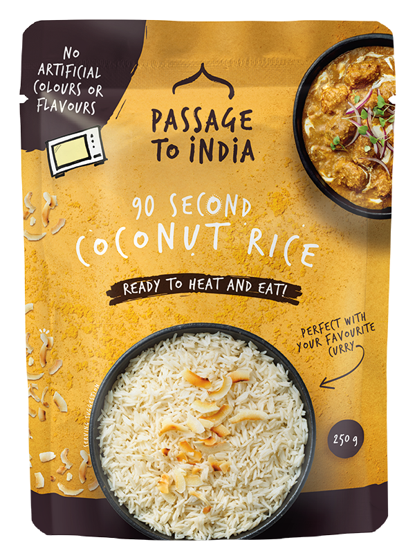 Passage to India - 90 Second Coconut Rice