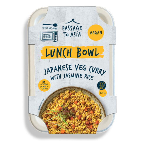 Passage to Asia - Japanese Curry with Jasmine Rice Lunch Bowl