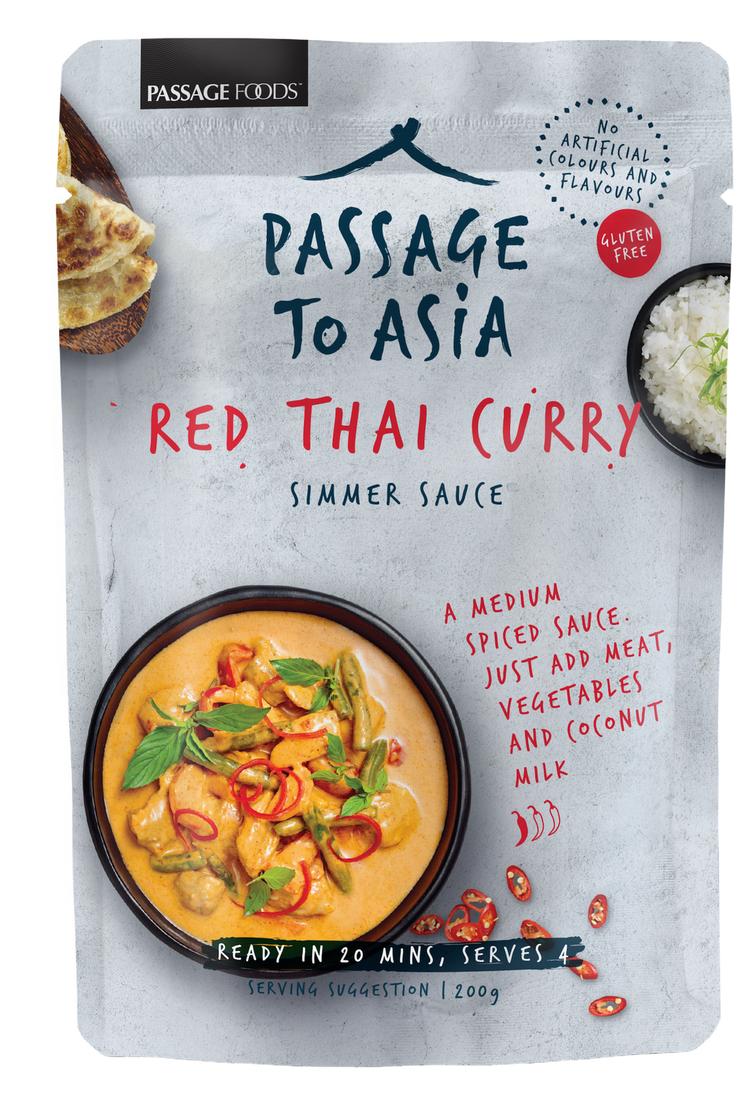 Passage to Asia - Red Thai Curry Simmer Sauce