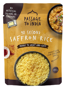 Passage to India - 90 Second Saffron Rice