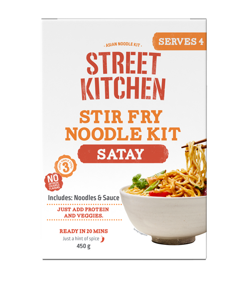 STREET KITCHEN - Satay Stir Fry Noodle Kit
