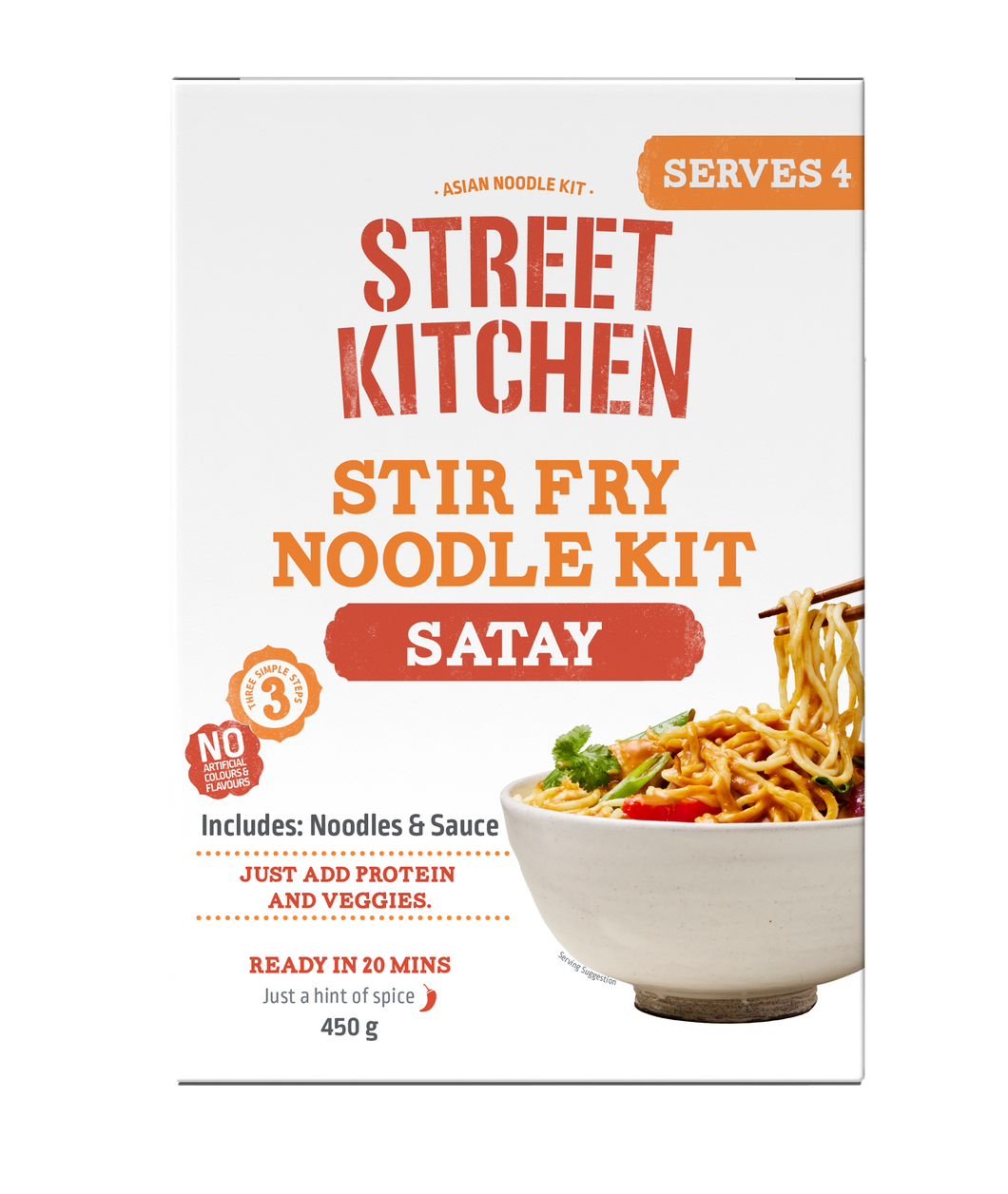 STREET KITCHEN - Satay Stir Fry Noodle Kit