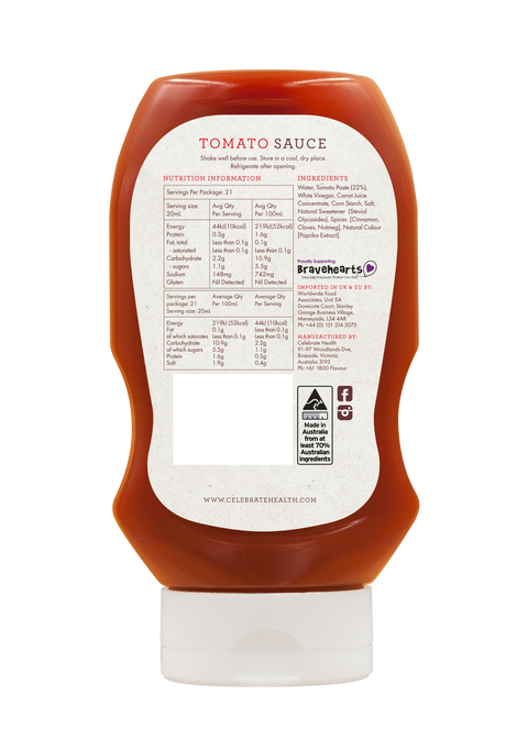Celebrate Health Tomato Sauce