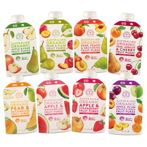 Australian Organic Food Co Feelin' Fruity Puree Bundle