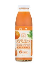 Load image into Gallery viewer, Australian Organic Food Co Orange Blend - Orange, Carrot &amp; Sweet Potato Juice
