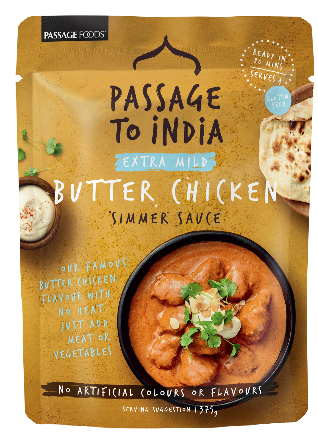 Passage to India - Extra Mild Butter Chicken Simmer Sauce