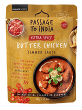 Load image into Gallery viewer, Passage to India - Extra Spicy Butter Chicken Simmer Sauce
