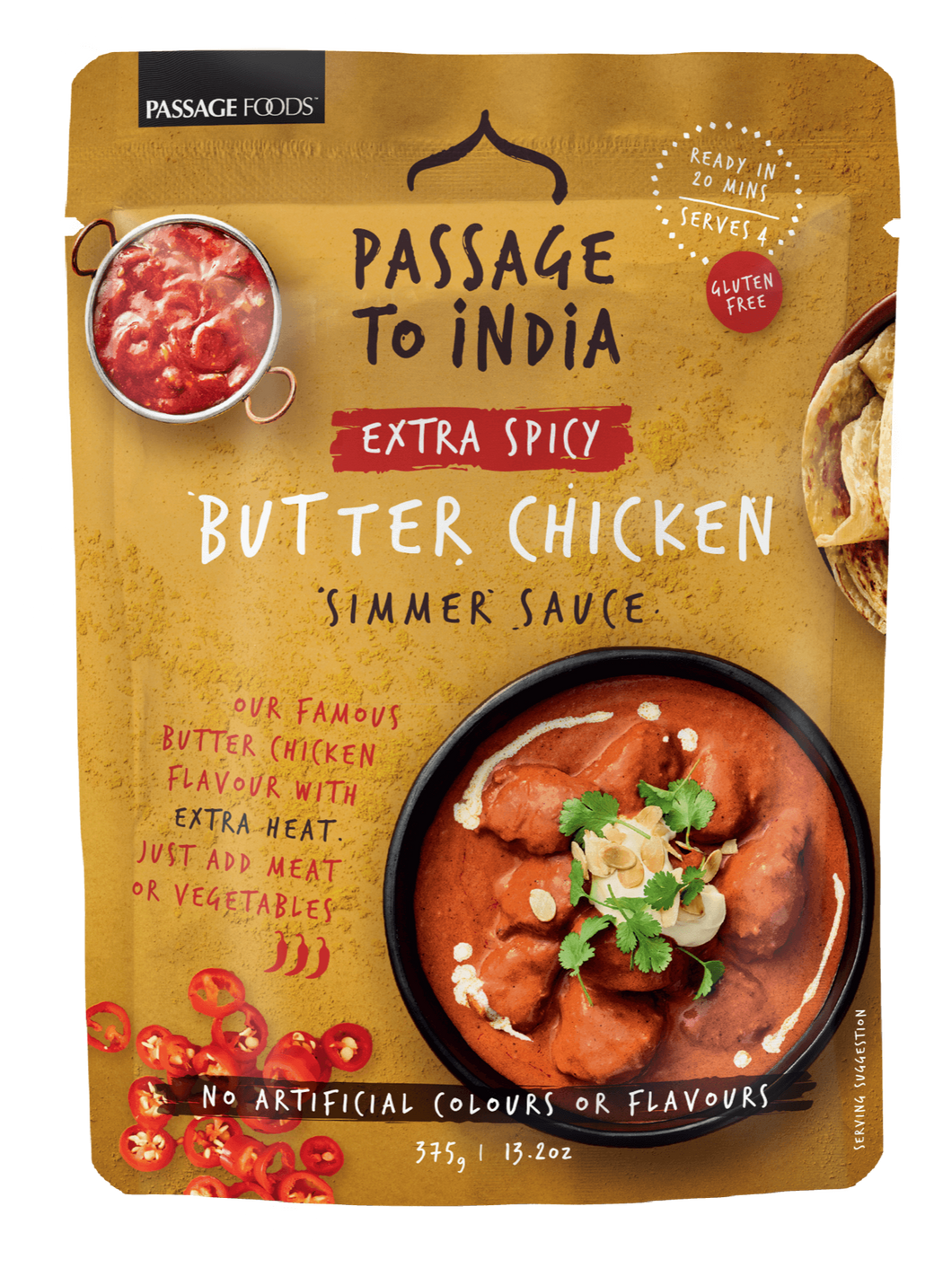 Passage to India - Extra Spicy Butter Chicken Simmer Sauce
