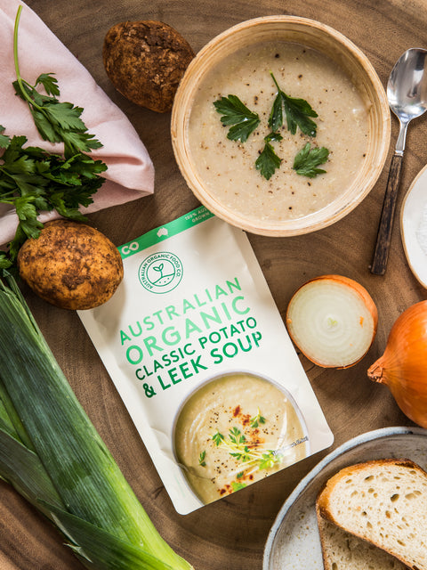 Australian Organic Food Co Potato & Leek Soup