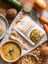 Load image into Gallery viewer, Australian Organic Food Co Chickpea &amp; Vegetable Soup
