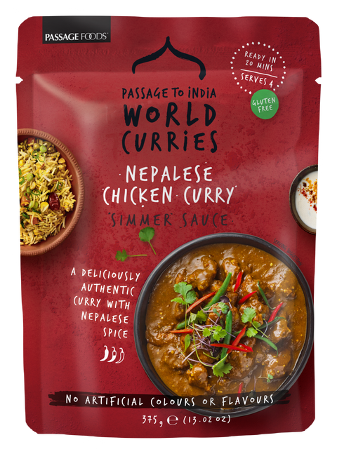 Passage to Nepal - Chicken Curry Simmer Sauce