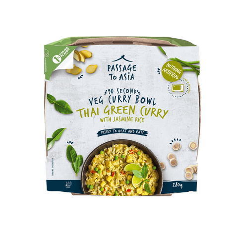 Passage to Asia - Veg Curry Bowl Thai Green Curry