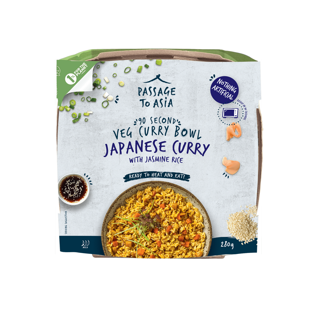 Passage to Asia - Veg Curry Bowl Japanese Curry