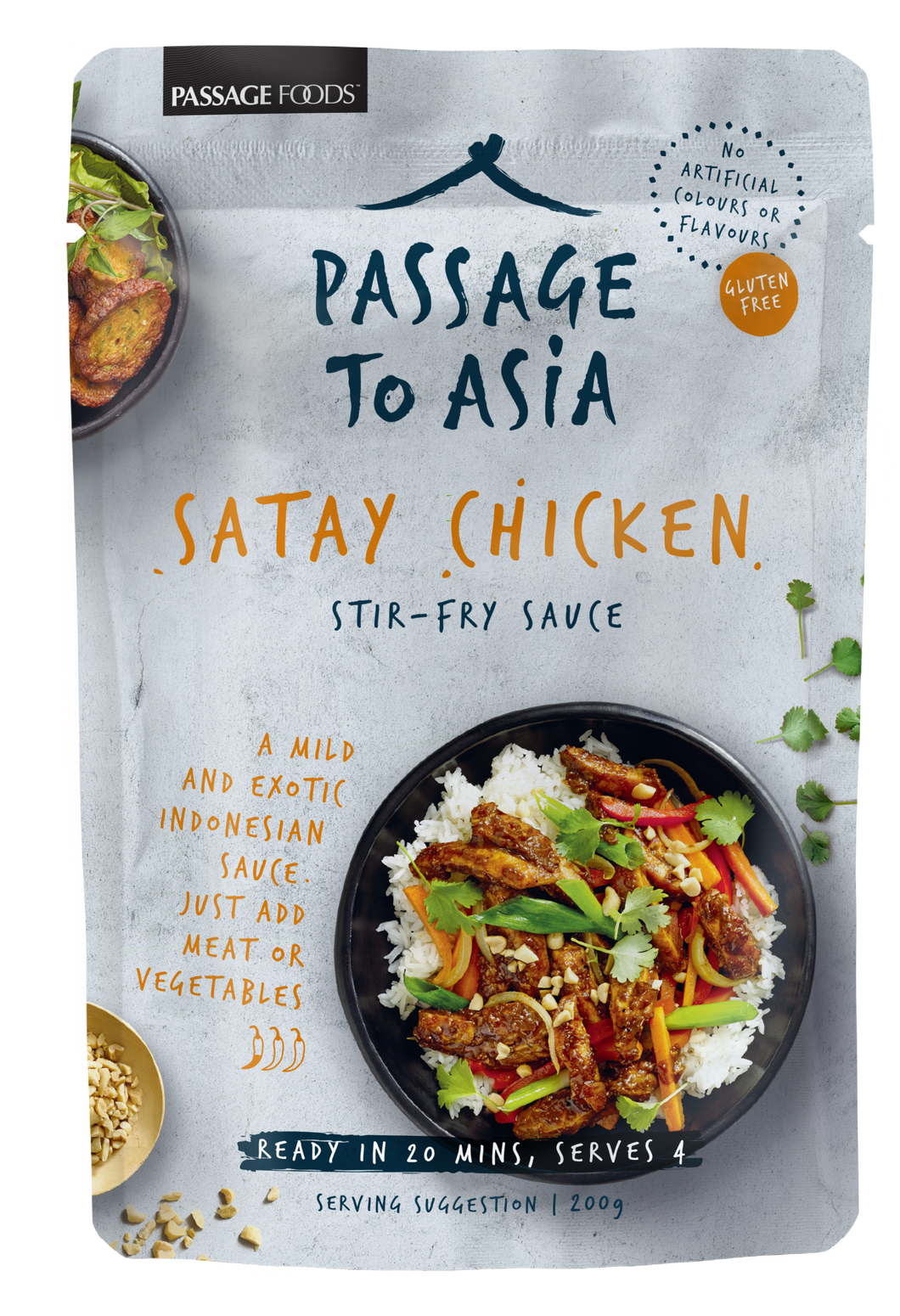 Passage to Asia - Satay Chicken Stir-Fry Sauce