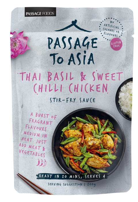Passage to Asia - Thai Basil & Sweet Chilli Stir-Fry Sauce
