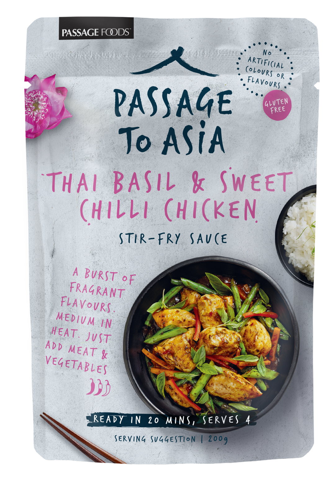 Passage to Asia - Thai Basil & Sweet Chilli Stir-Fry Sauce