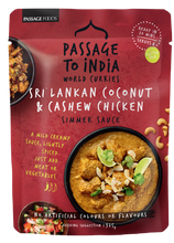 Load image into Gallery viewer, Passage to Sri Lanka - Coconut &amp; Cashew Chicken Simmer Sauce
