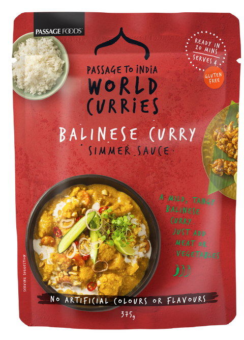 Passage to India (World Curries) Balinese Curry Simmer Sauce