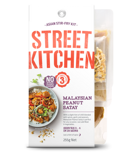 STREET KITCHEN Asia - Malaysian Peanut Satay