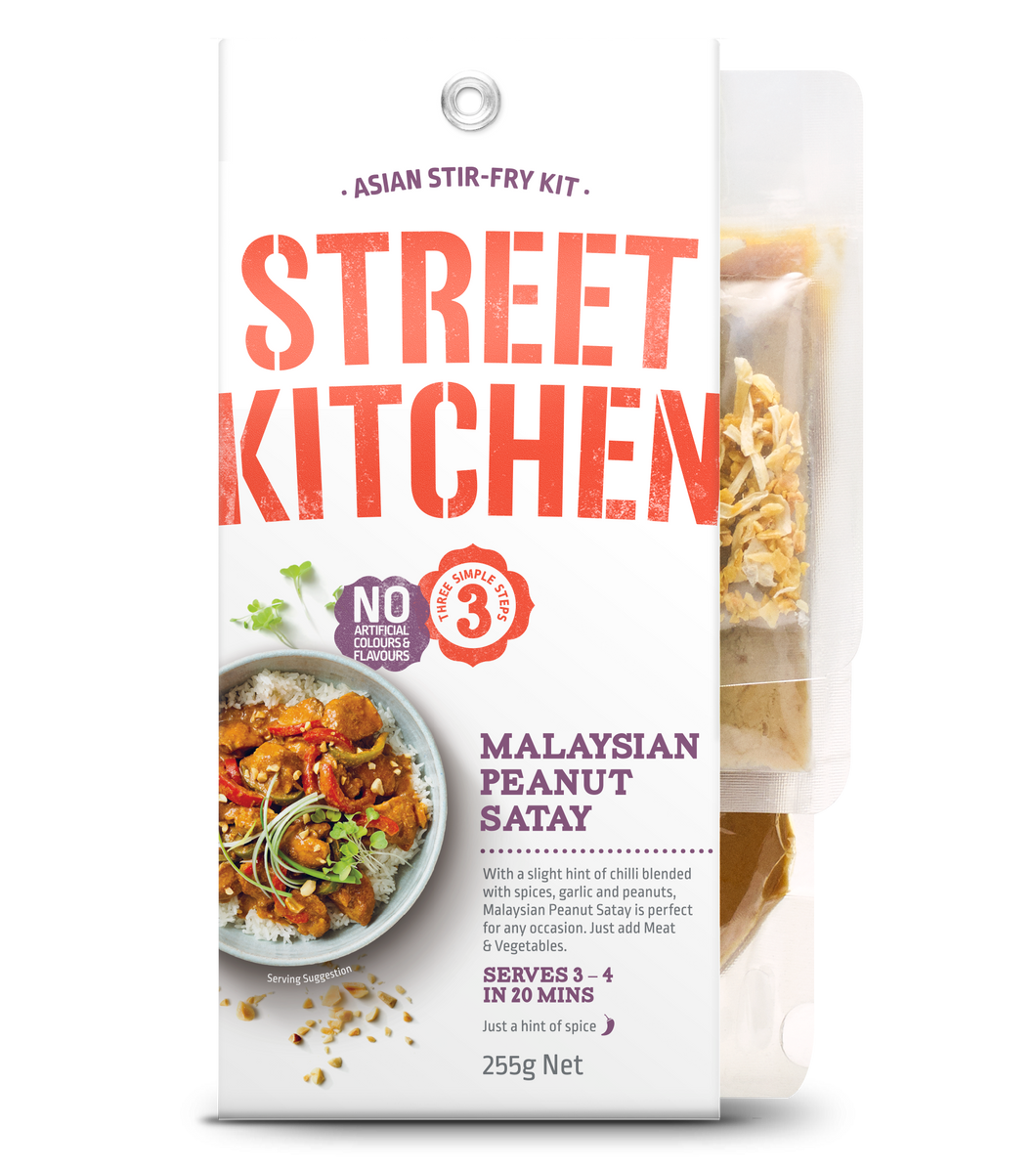 STREET KITCHEN Asia - Malaysian Peanut Satay