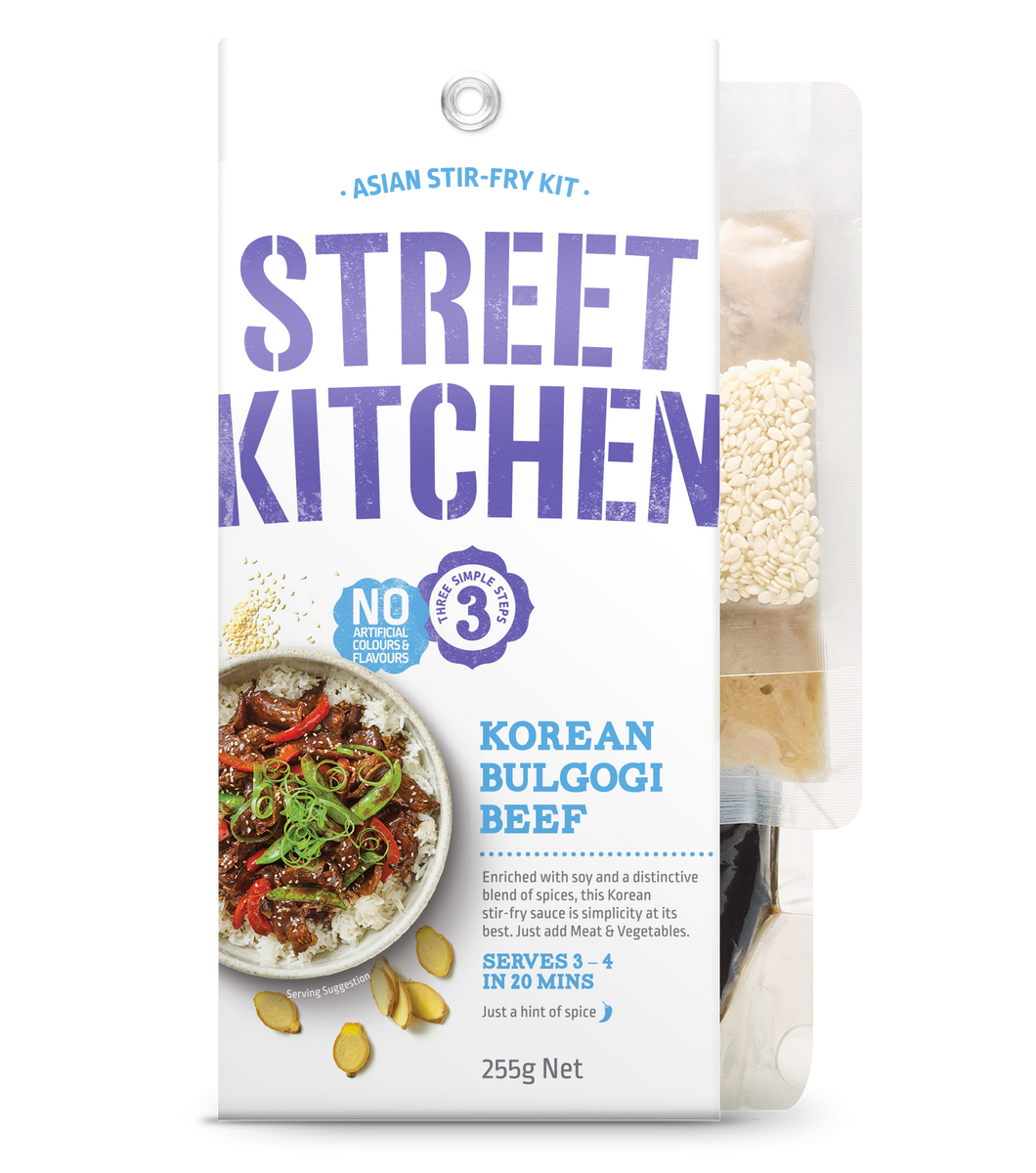 STREET KITCHEN Asia Korean Bulgogi Kit AUS PANTRY   SK KoreanBulgogiBeef 1200x1200 