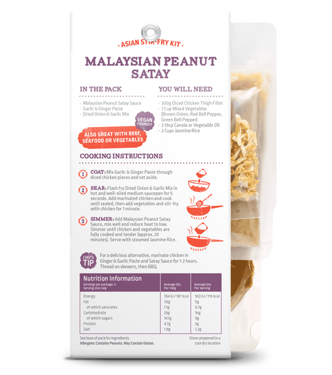 STREET KITCHEN Asia - Malaysian Peanut Satay